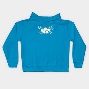 Celeste | Floral Design Kids Hoodie